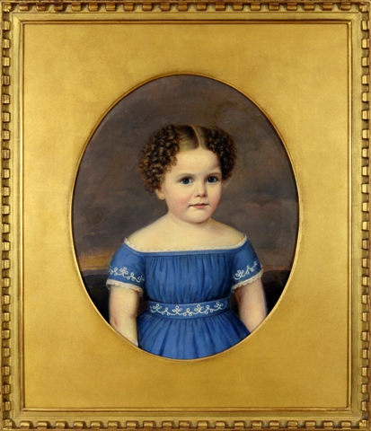 Portrait custom frame with Spandrel