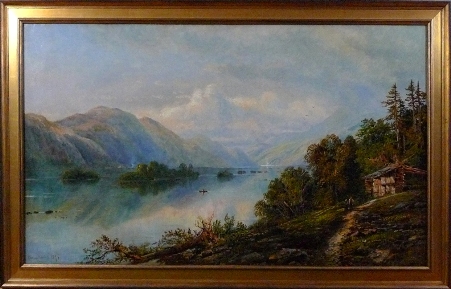 Gordon-Conwell Theological Seminary- Boston collection, custom framed landscape