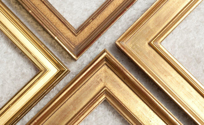 Framing - Italian Gold Finish Frame Style