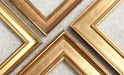 Gold Leaf Picture Frame